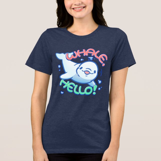 Camiseta Olá Baleia (Frente)