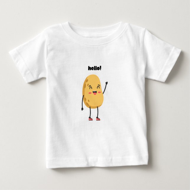 Camiseta Olá, Batata (Frente)