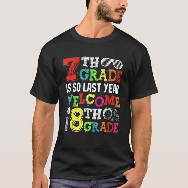 Camiseta Olá Bem-Vindo À 7 Do Oitavo Ano É Tão La (Frente)