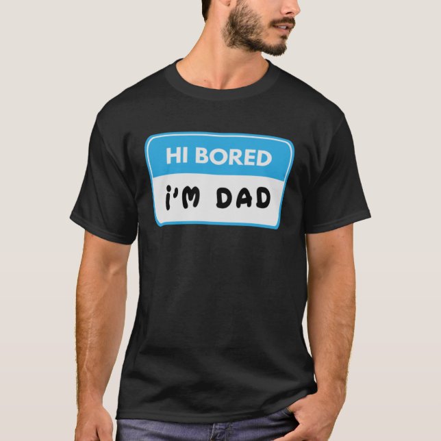 Camiseta Olá Bord, sou Piada Pai Pai (Frente)