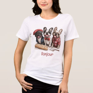 Camiseta Olá Bulldogs Franceses
