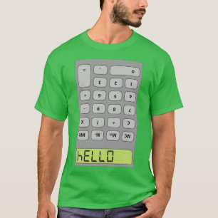 Camiseta Olá Calculadora