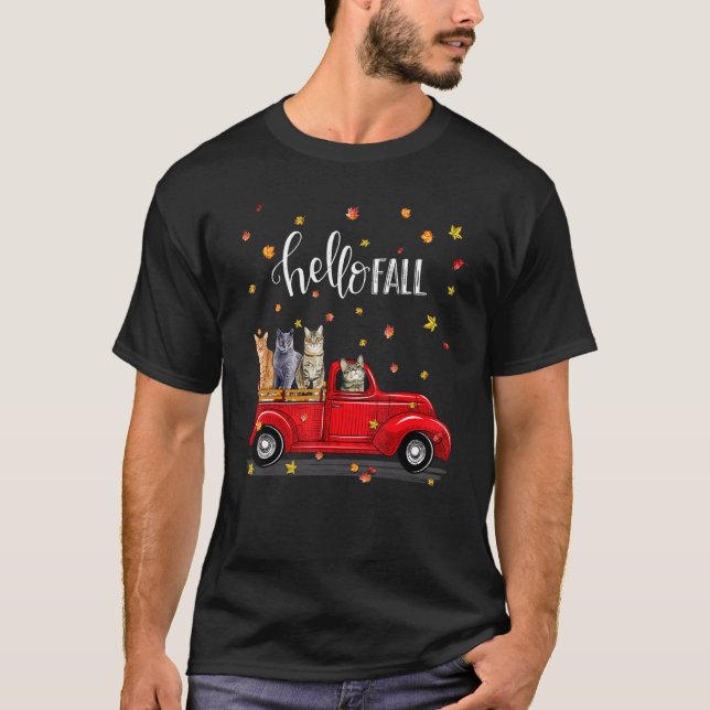 Camiseta Olá, carrinha do gato (Frente)