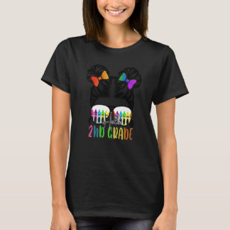Camiseta Olá de Volta à Escola 2ª Série Segunda Cabelo Desa
