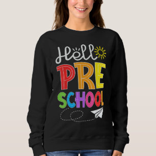 Camiseta Olá Diversão Pré-Escolar Pré K Volta às Aulas Al