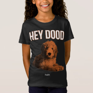 Camiseta Olá, Dourado.