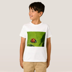 Camiseta Olá! economias do verde do joaninha a floresta