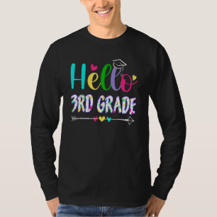 Camiseta Olá Equipe da Terceira Série Terceira Série De Vol