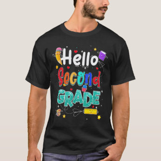 Camiseta Olá Equipe do Segundo Ano Professor do 2º Ano Cria