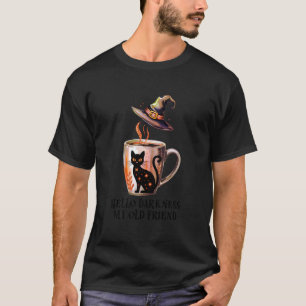 Camiseta Olá Escuridão Meu Velho Amigo Caneca de Café de Ga
