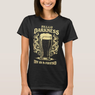 Camiseta Olá escuridão velho amigo cerveja irlandesa st. pa