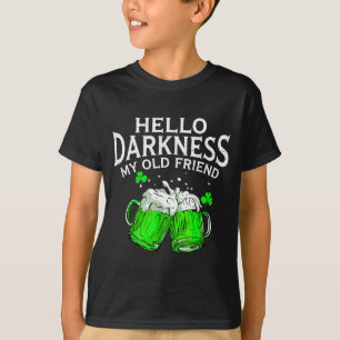 Camiseta Olá escuridão velho amigo cerveja irlandesa st. pa