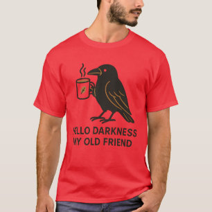 CAMISETA OLÁ ESCURO MEU VELHO AMIGO