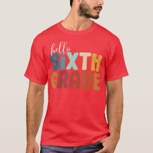 Camiseta Olá, Estilo De Boho Da Sessão De Volta Para O Estu