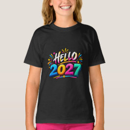 Camiseta Olá Família Correspondente Ano Novo 2027
