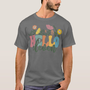 Camiseta Olá, Flor, Tenho 11 Anos Feliz Aniversário