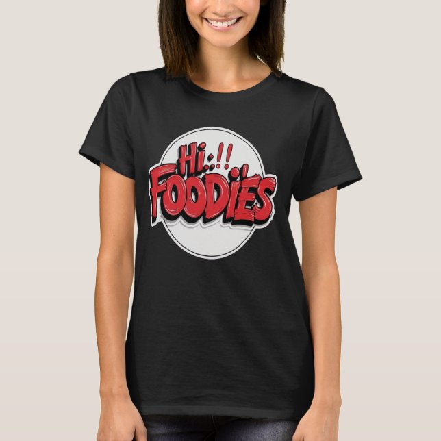 Camiseta Olá Foodies (Frente)