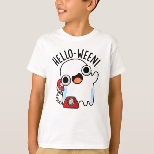 Camiseta Olá, Funny Ghost Pun