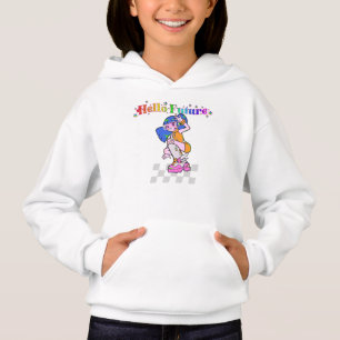 Camiseta Olá Futuro Garota Anime Y2K