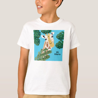 Camiseta Olá, Giraffe
