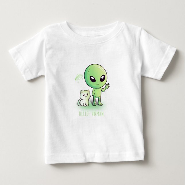 Camiseta Olá Humano (Frente)