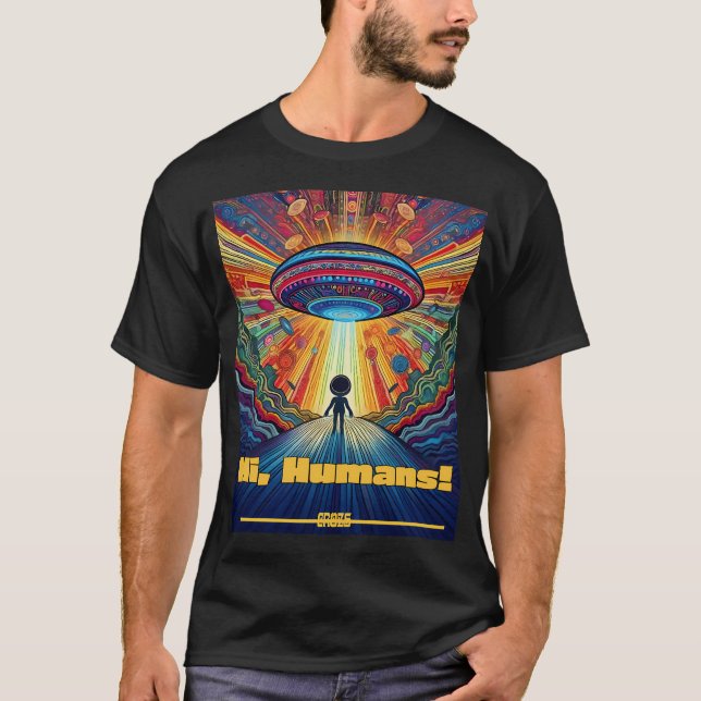 Camiseta Olá Humans (Frente)
