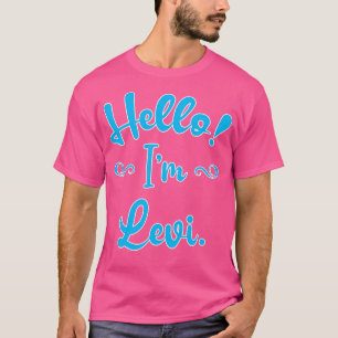 Camiseta Olá, Im Levi