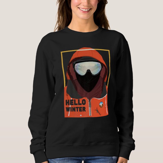 Camiseta Olá Inverno Frio E Nevado (Frente)