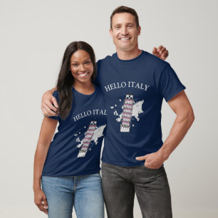 Camiseta Olá Itália