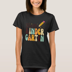 Camiseta Olá, Jardim De Infância De Volta A Escola Meninas 