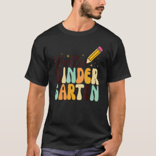 Camiseta Olá Jardim de Infância Volta às Aulas Meninas Meni