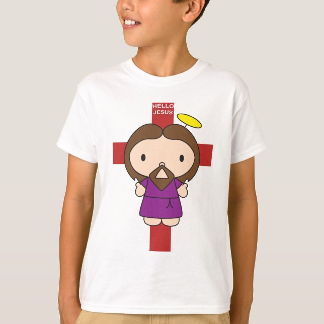 Camiseta Olá Jesus (Frente)
