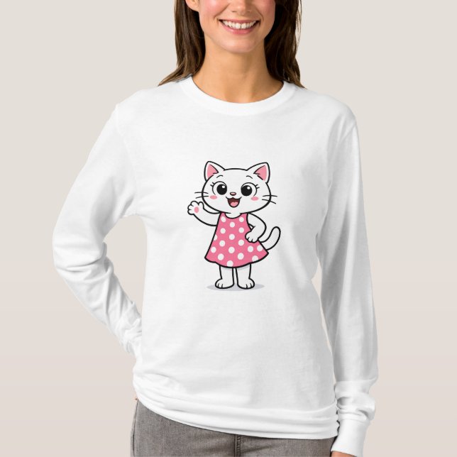 Camiseta Olá Kitty (Frente)