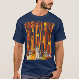 Camiseta Olá, Mapeamento do Rouco de outono Folha de Folha 