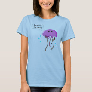 Camiseta Olá! medusa