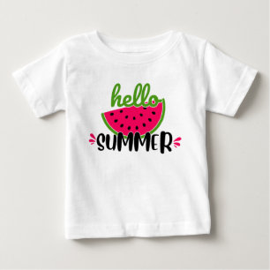 Camiseta Olá Melancia de Verão
