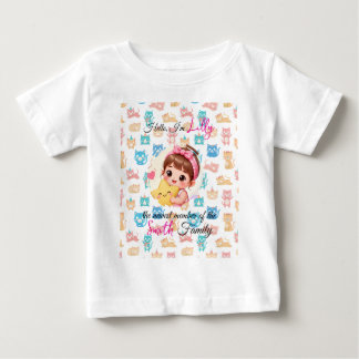 Camiseta Olá, membro mais novo dos padrões de família gato
