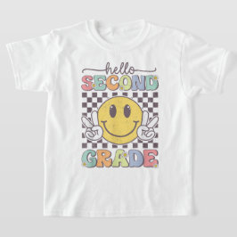 Camiseta Olá Menina Professora de Laço Coquete da Segunda S