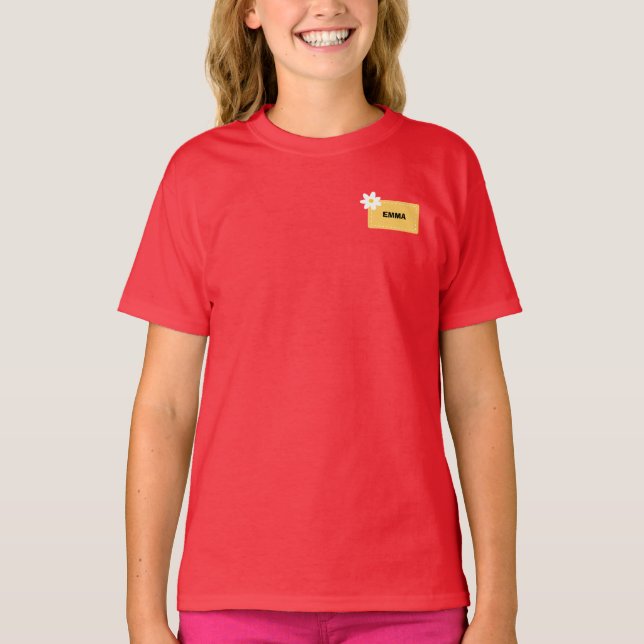 Camiseta Olá, meu fantasma de Atividade de Construção da Eq (Frente)