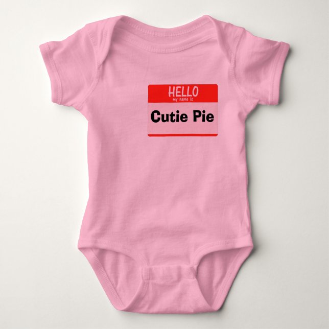 Camiseta Olá! meu nome é (Frente)