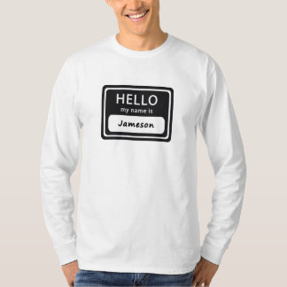 Camiseta Olá, meu nome é Jameson