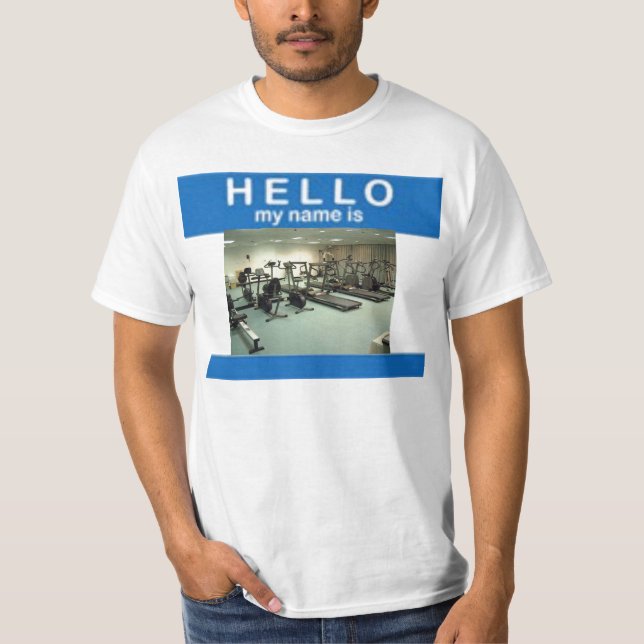 Camiseta OLÁ! meu nome é JIM (Frente)