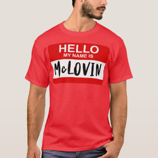 Camiseta Olá Meu Nome É McLOVIN Superbad