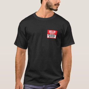 Camiseta Olá Meu Nome É Provavelmente Ansioso.