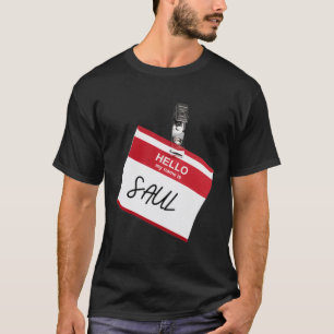 Camiseta Olá Meu Nome É Saul Dia de as Bruxas engraçado Nom