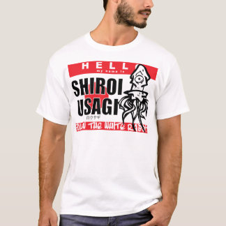 CAMISETA OLÁ! MEU NOME É SHIROI USAGI