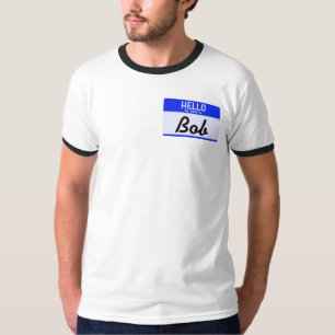 Camiseta Olá! meu nome é T da campainha do _____