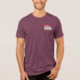 Camiseta Olá: Meu Nome É Vá Para o Inferno!