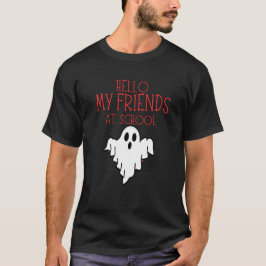 CAMISETA OLÁ MEUS AMIGOS NA ESCOLA, DE VOLTA ÀS AULAS