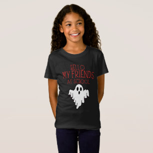 CAMISETA OLÁ MEUS AMIGOS NA ESCOLA, DE VOLTA ÀS AULAS